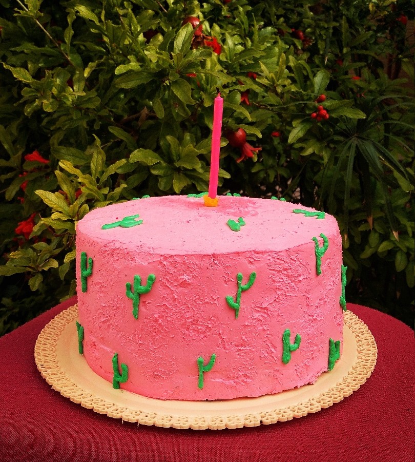 کیک تولدم♡