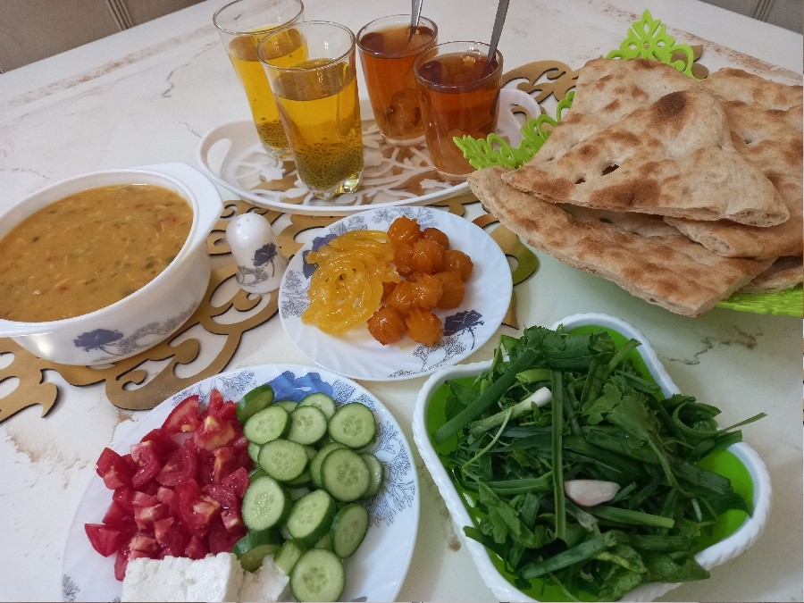 عکس افطاری روز سیزدهم رمضان