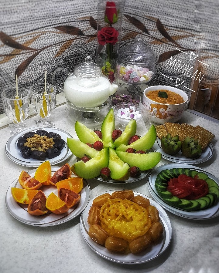 عکس افطار چهاردهمین روز ماه رمضان