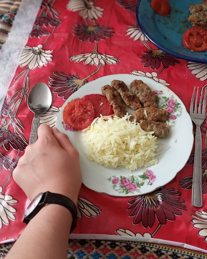 عکس کباب تابه ای