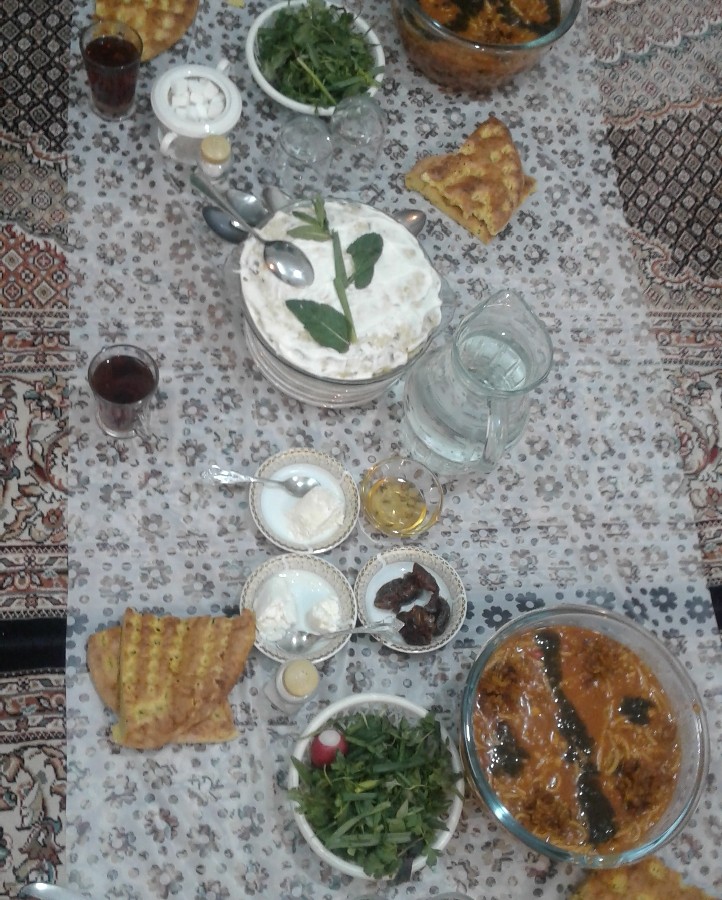افطاری ساده خونه مامان عزیزم