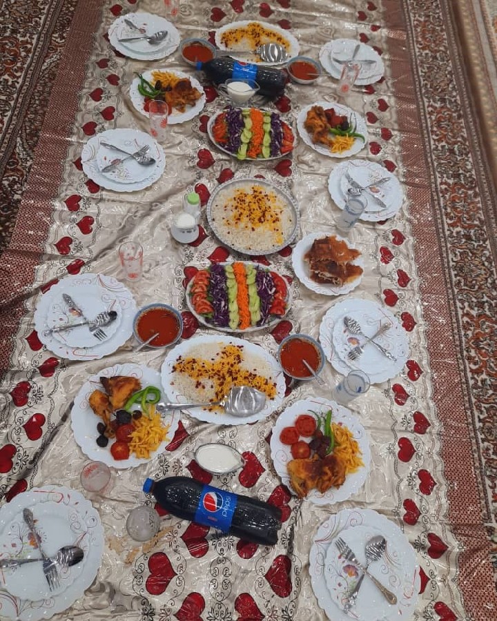 عکس افطار و شام 