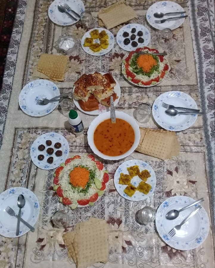 عکس افطاری روز نوزدهم رمضان خونه مامانم