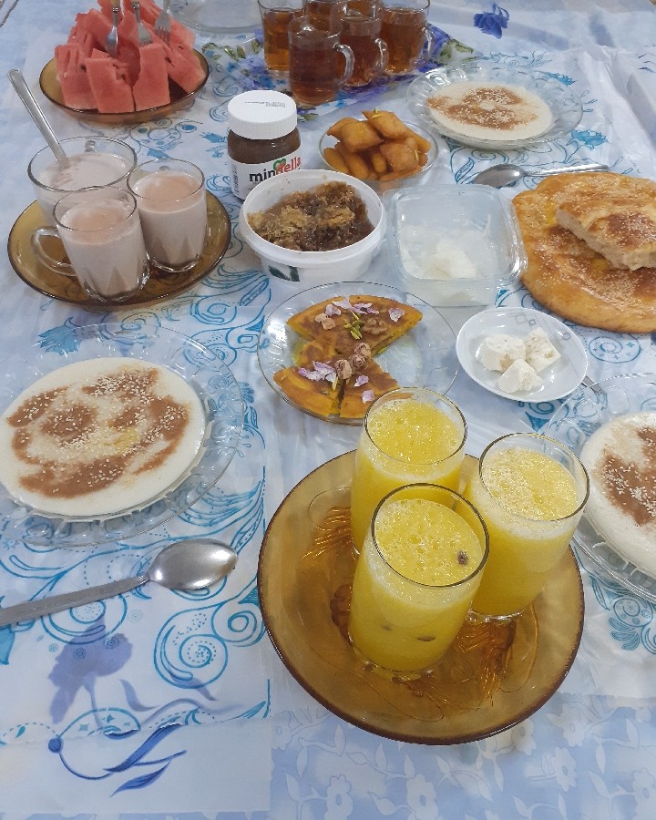 عکس افطاری ساده ما 