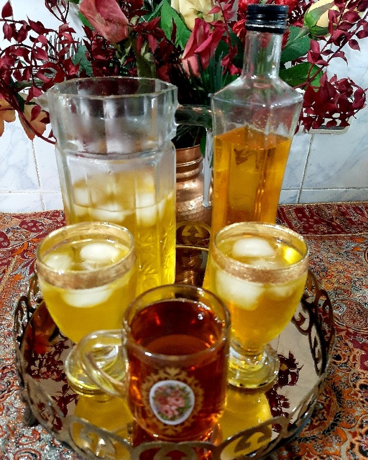 عکس معجون چای و شربت