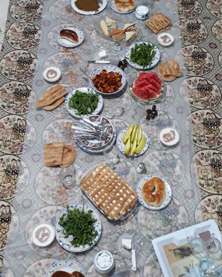 عکس سفره افطاری رمضان 1400
