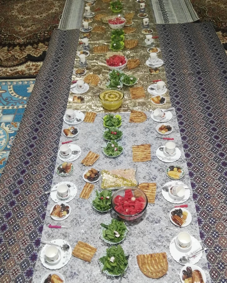 عکس افطاری امسالمون