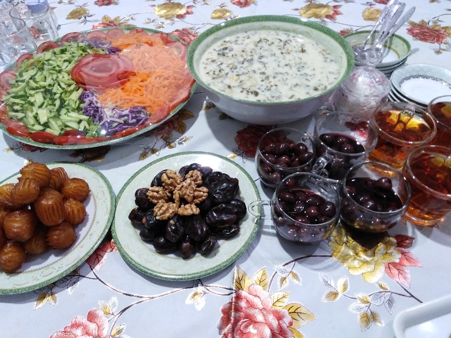 عکس افطاری روز بیست دوم رمضان