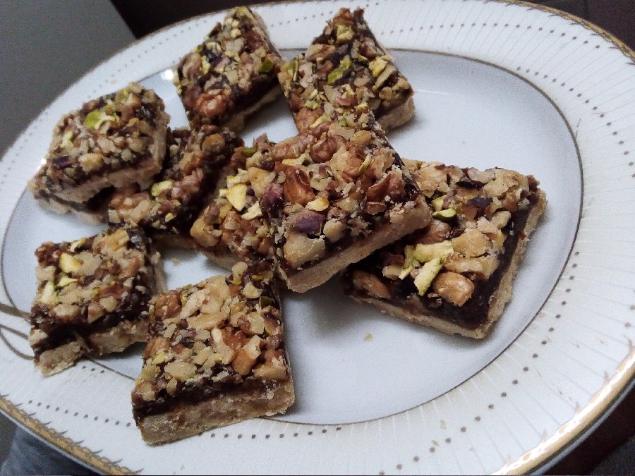 عکس رنگینک مدرن توپک های خرمایی