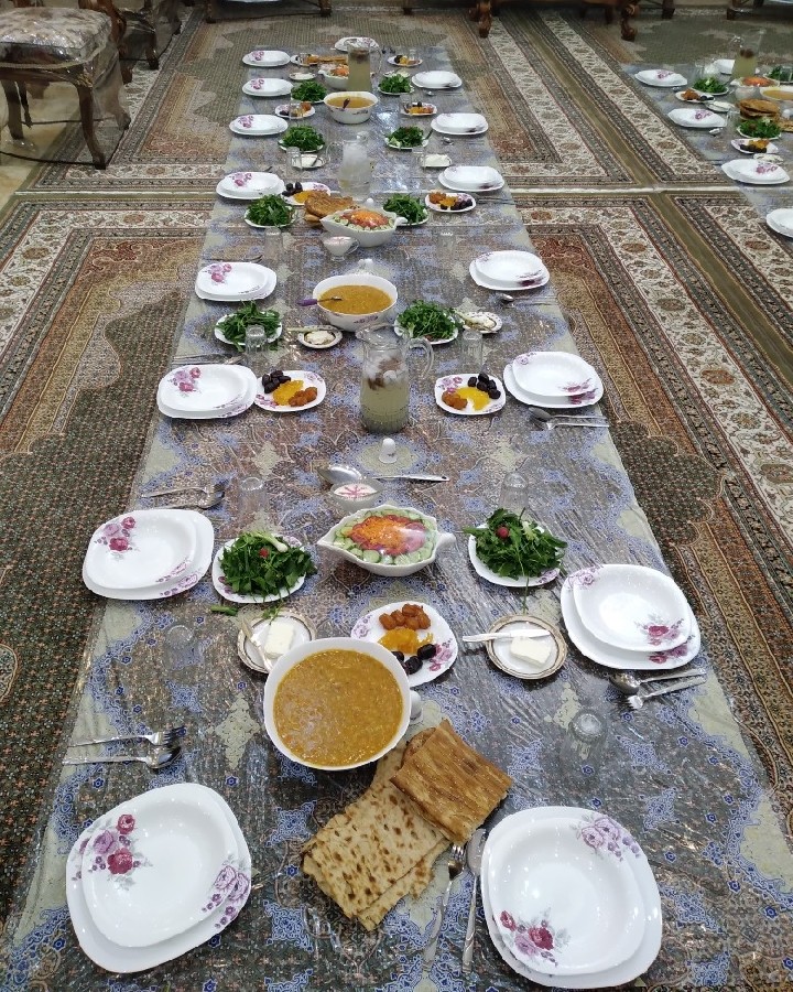 افطاری روز بیستو سوم ماه رمضان