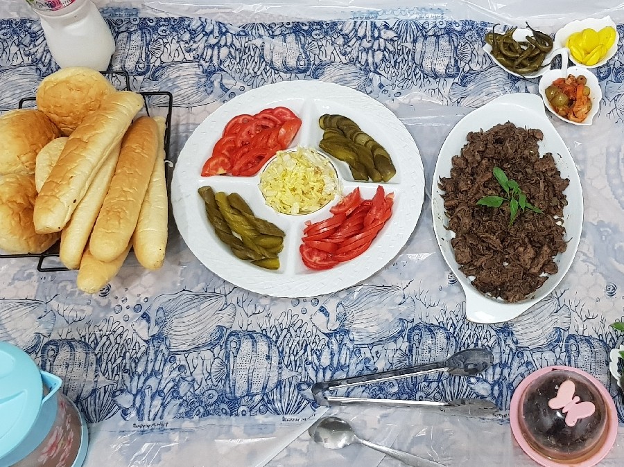 عکس افطاری کباب ترکی