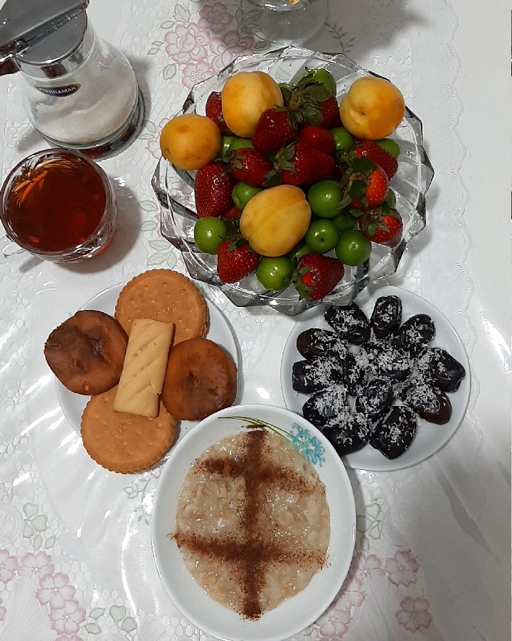 عکس حلیم افطاری