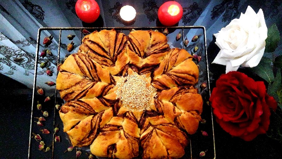 عکس نان ستاره ای نوتلا