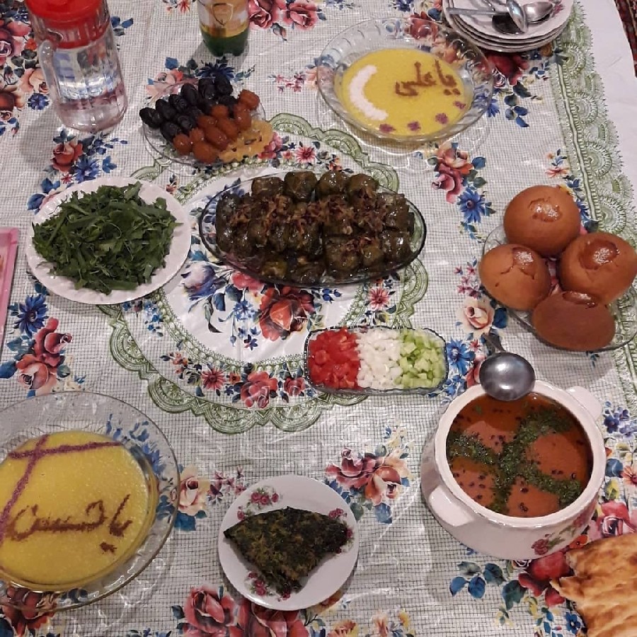 عکس افطاری خونه مادر شوهر 