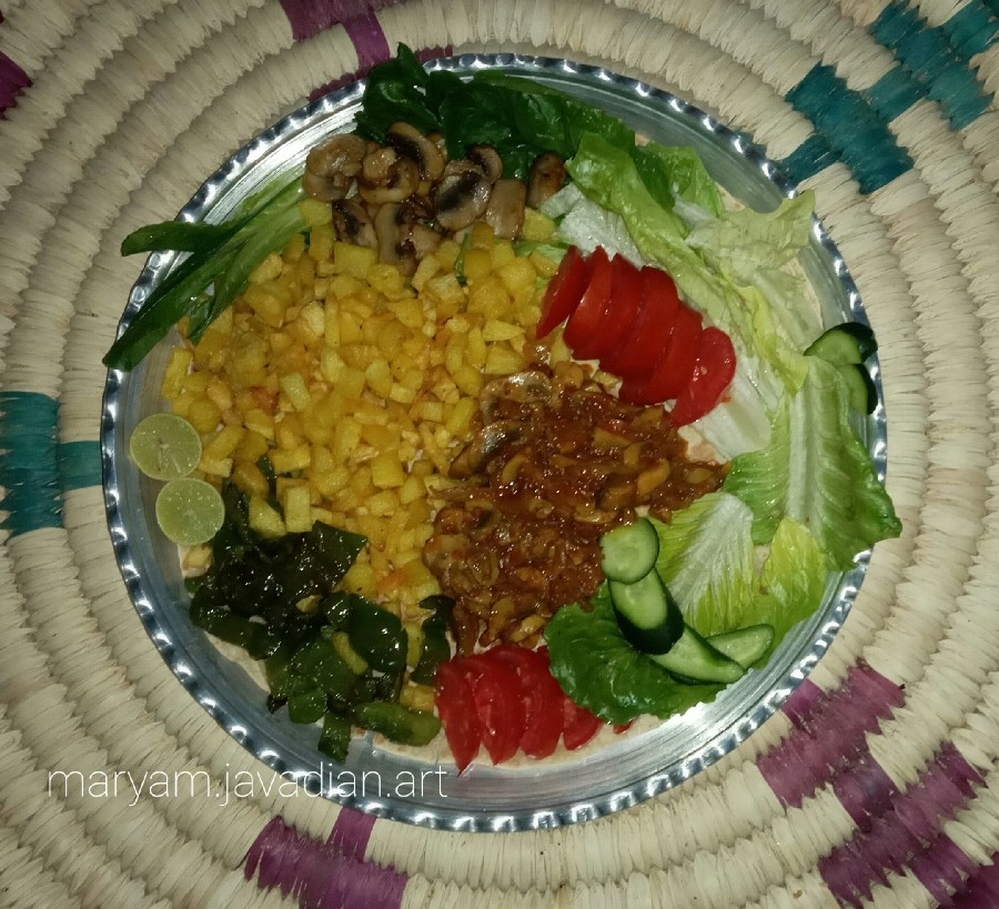 سینی سبزیجات