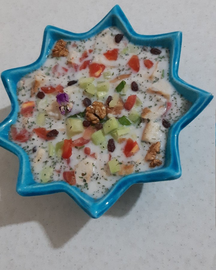 آبدوغ خیار آخرین افطاری 