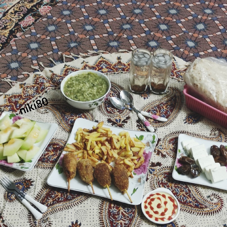 عکس افطار