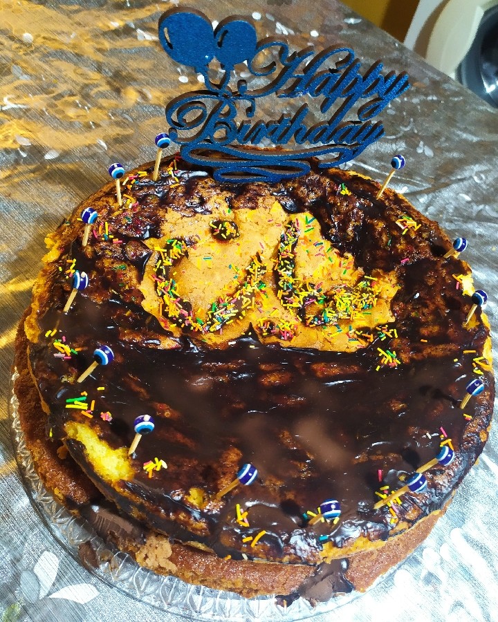 کیک تولد خونگی