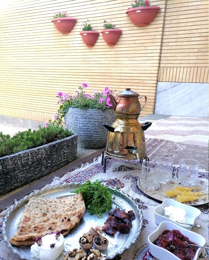 عکس ❤️صبحانه روز عید فطر❤️عیدتون مبارک❤️