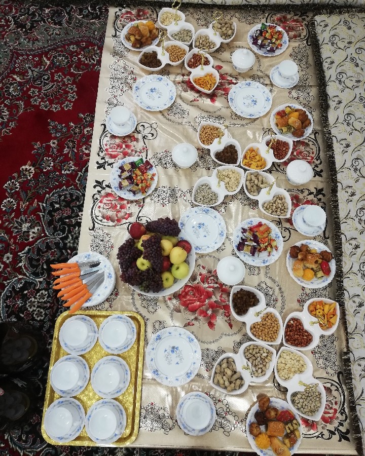 عکس سفره عید فطر