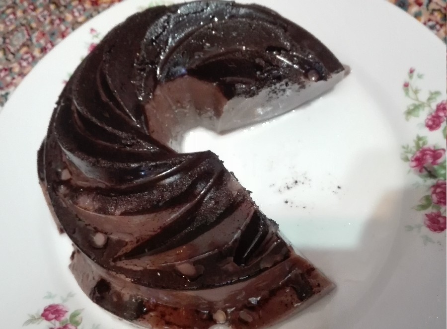 عکس پاناکوتای شکلاتی