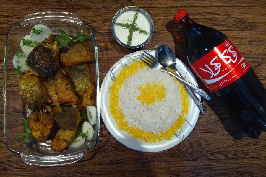 ماهی سوخاری خوشمزه خونه مامانم