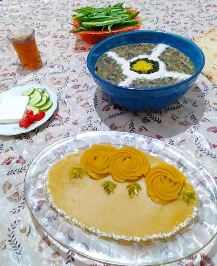 عکس سفره افطاری