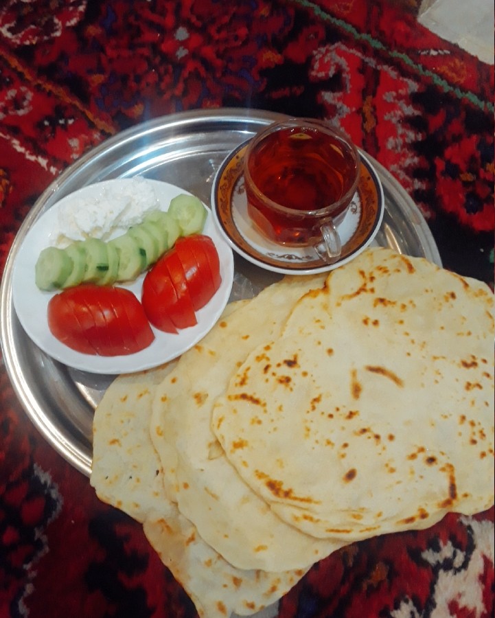 عکس نان خونگی