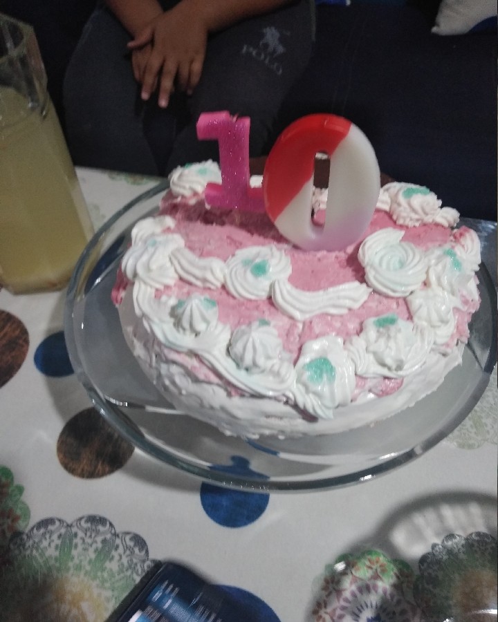 کیک تولد 10سالگیم 