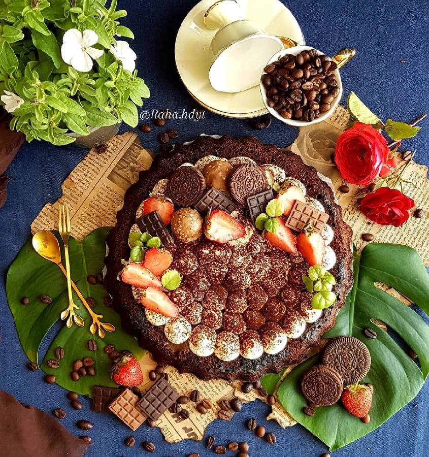 عکس کیک تارت تیرامیسو
