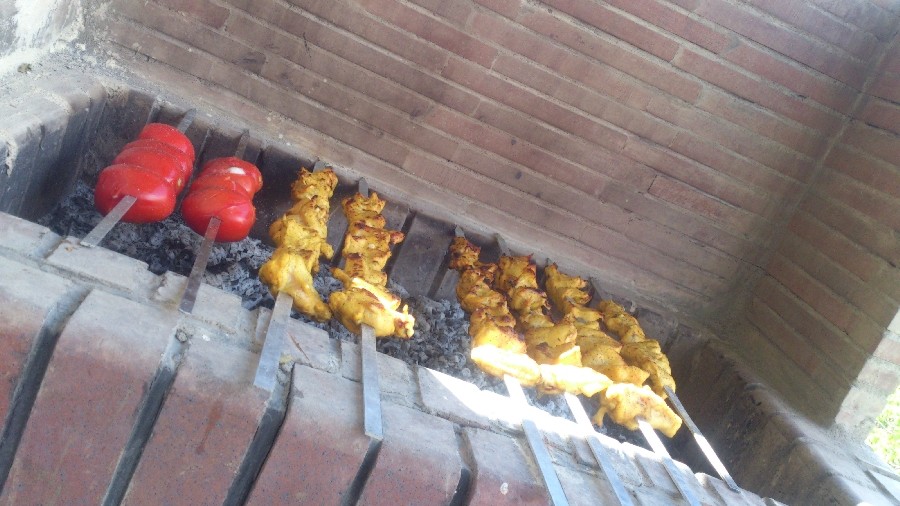 جوجه کباب دستپخت همسر جانم