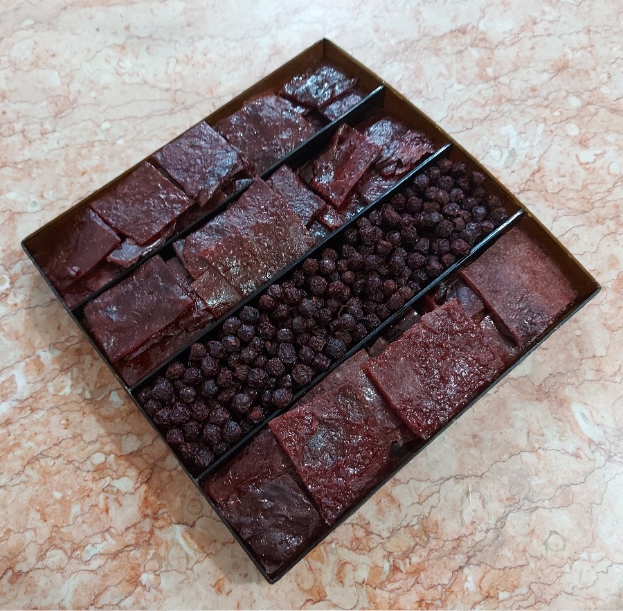 عکس لواشک والبالو خشک