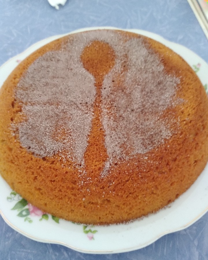 کیک شیفون وانیلی