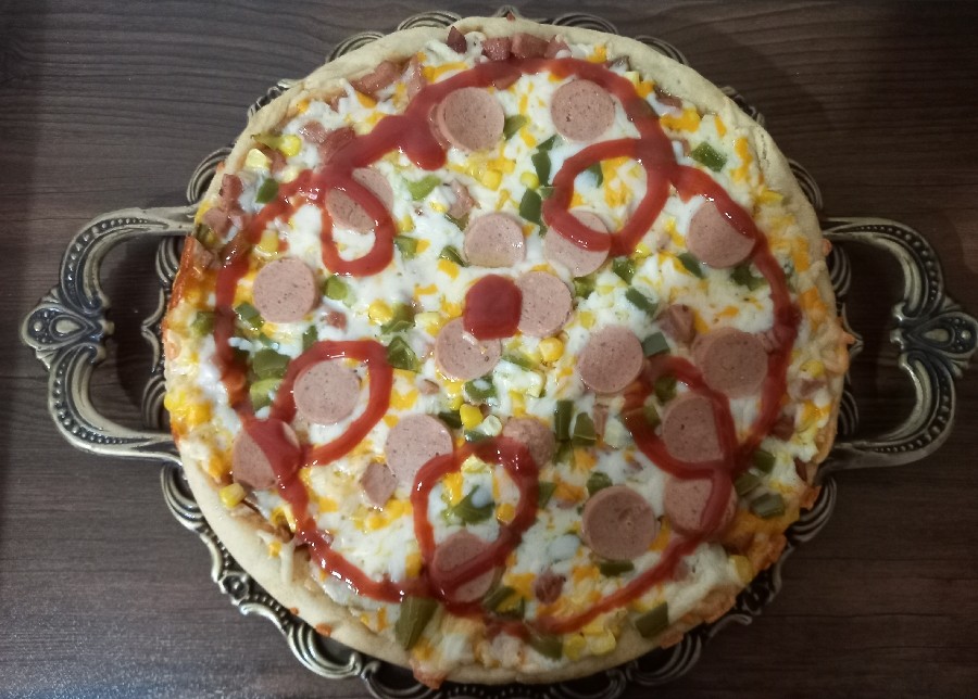 ۴۳)"پیتزا خونگی"