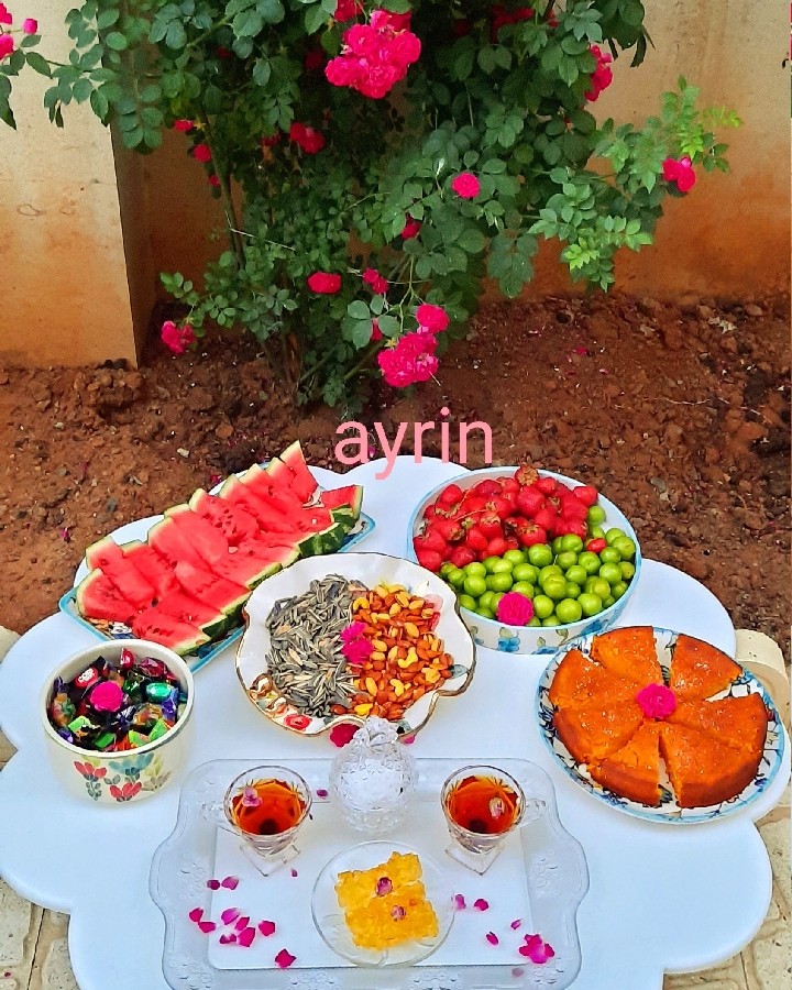 عکس عصرانه ی بهاری