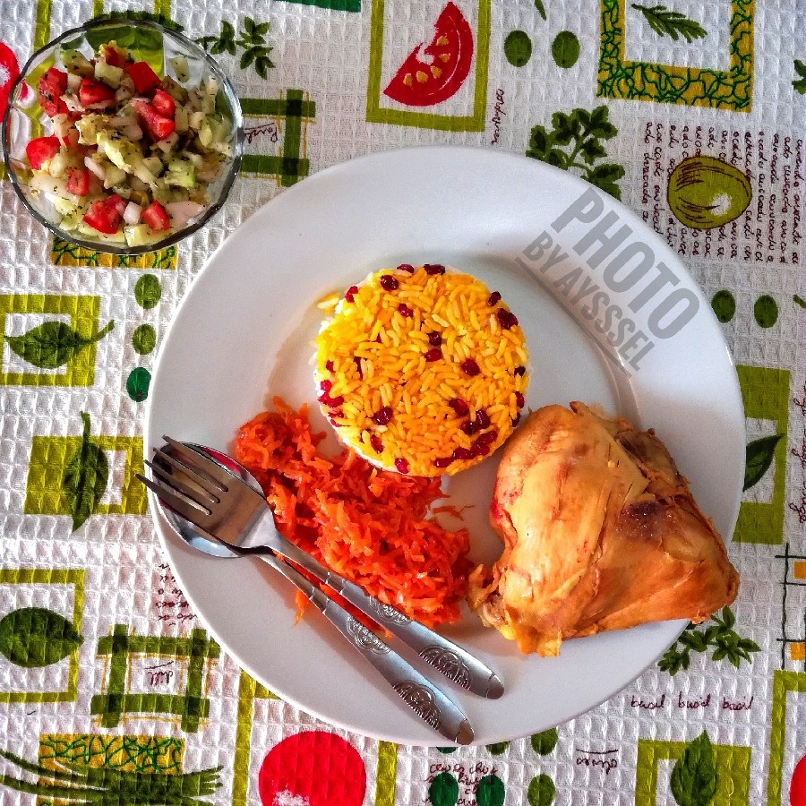 خورشت مرغ و هویج