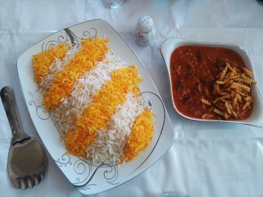عکس (قیمه با پلو)