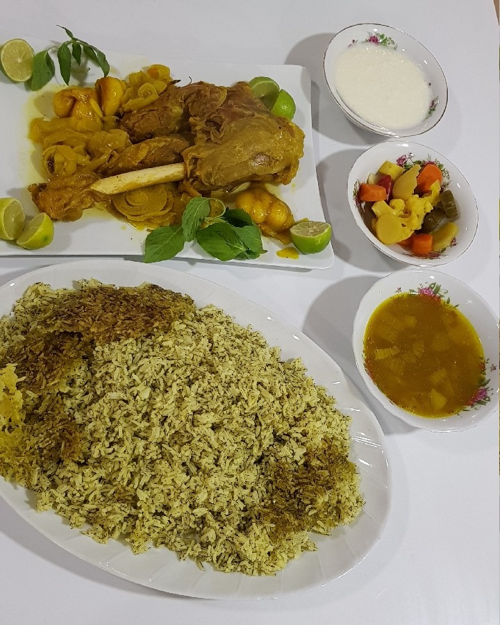 عکس مفتح 
خوراک گوشت عربی