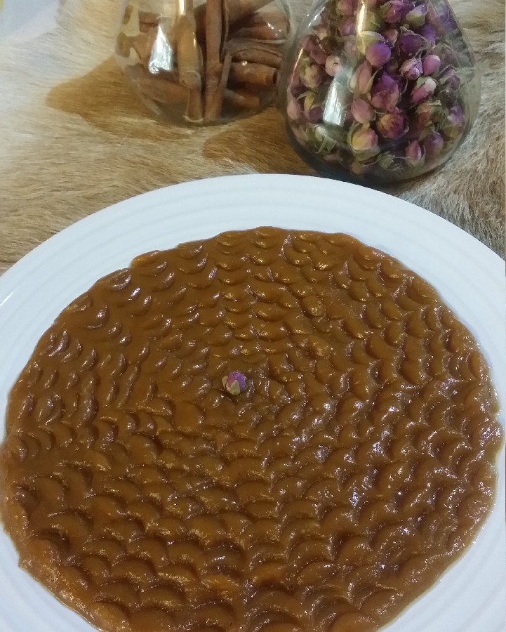 عکس حلوا شیره انگور