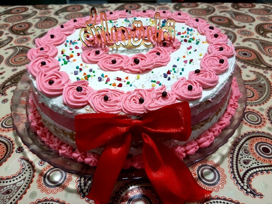 اینم کیک تولد به مناسبت همسر عزیزم