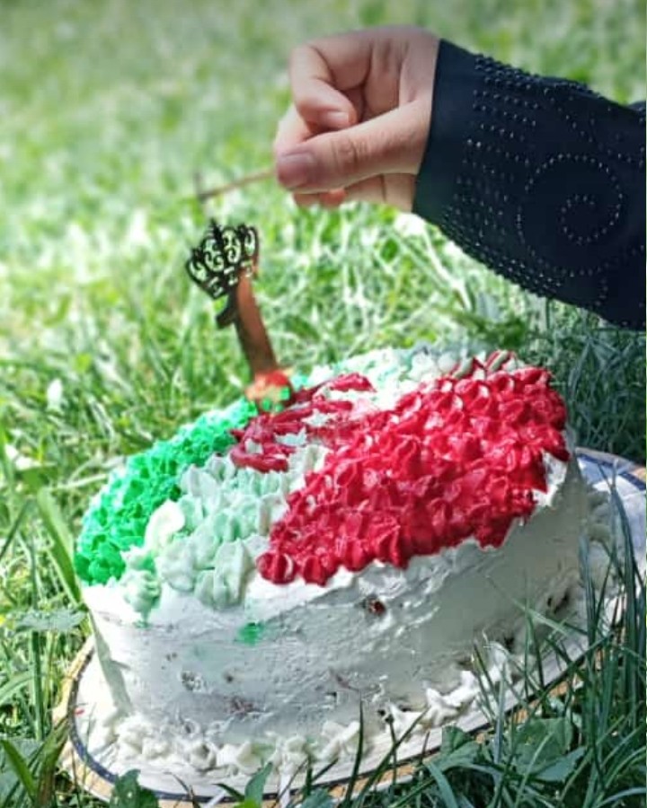 عکس کیک خامه به مناسب 15 خرداد ✨