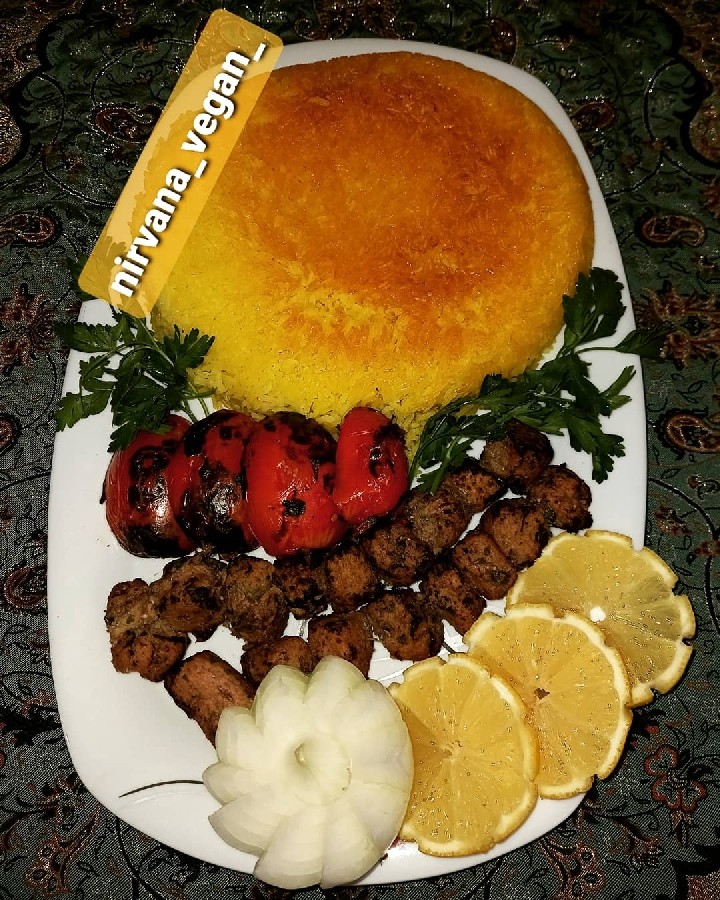 عکس کباب گیاهی