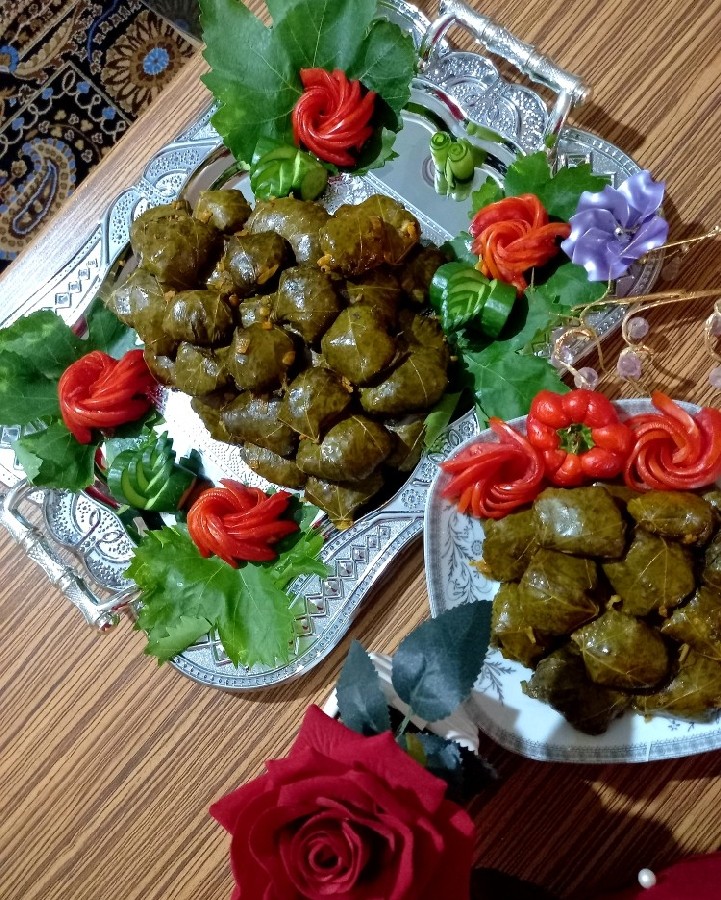 عکس ♡دلمه برگ مو ♡