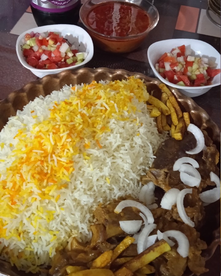 عکس چلو گوشت