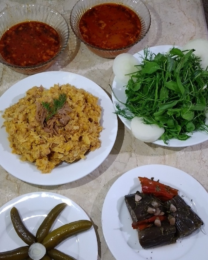 عکس آبگوشت تو ویلامون