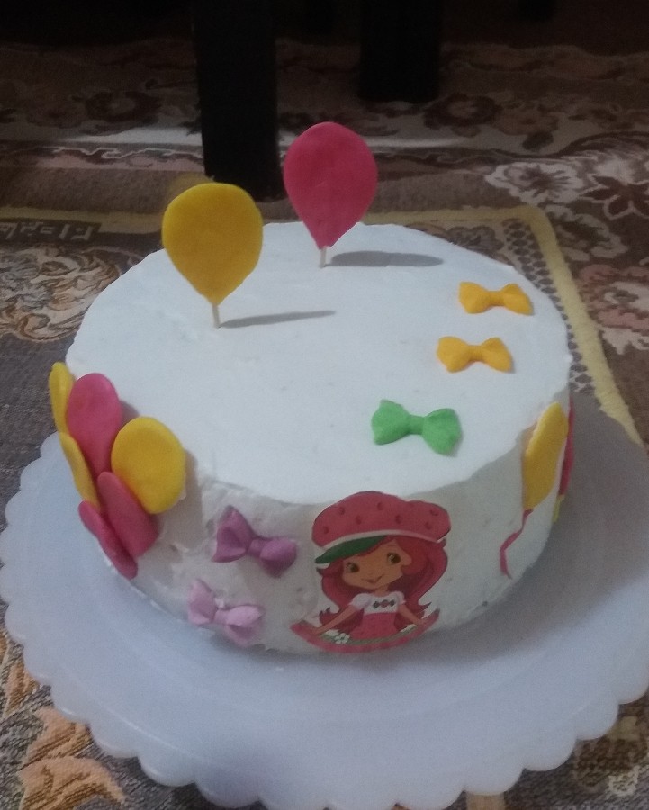 یا معصومه.                                                         #کیک روز دختر#۱۴۰۰.۳.۲۲