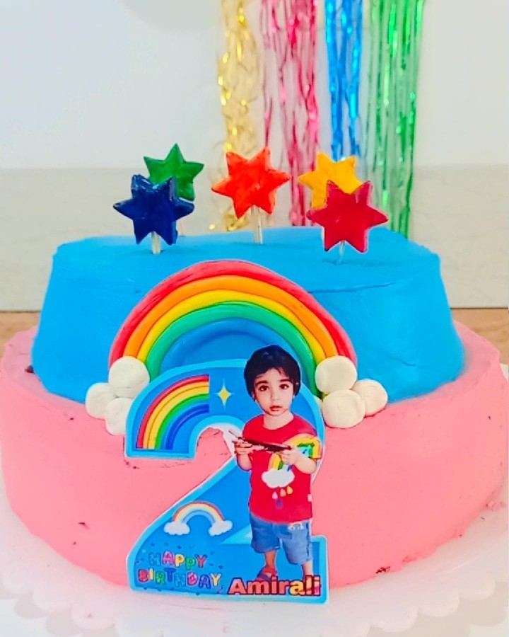 دومین کیک تولد دوسالگی پسرم
