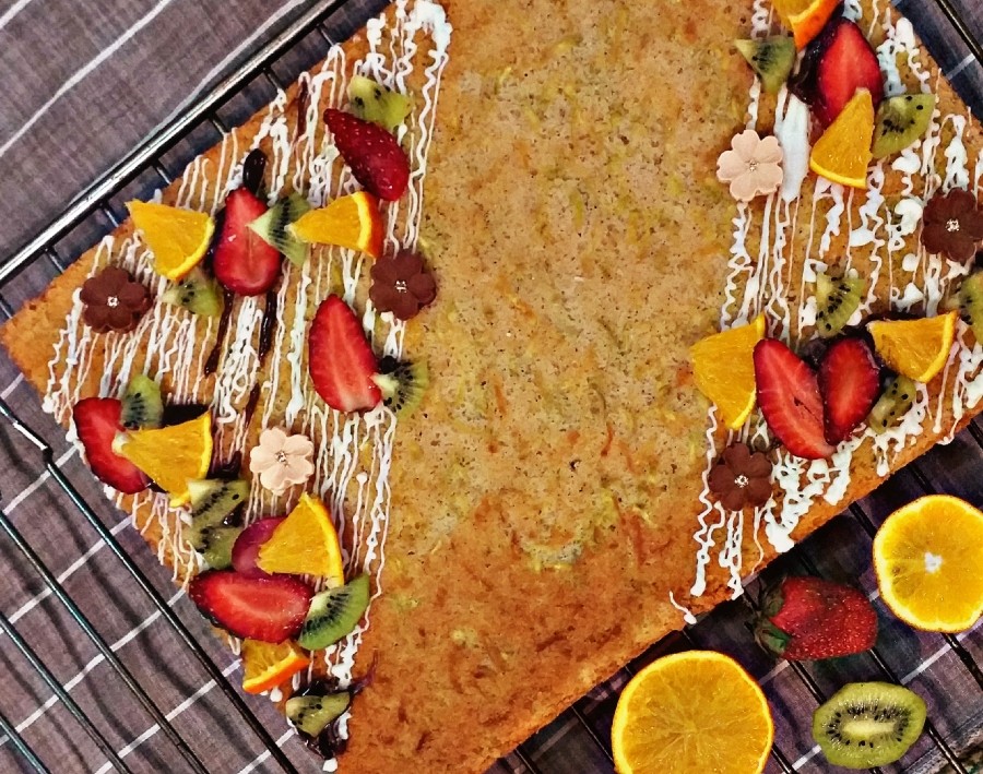 عکس کیک کدو سبز