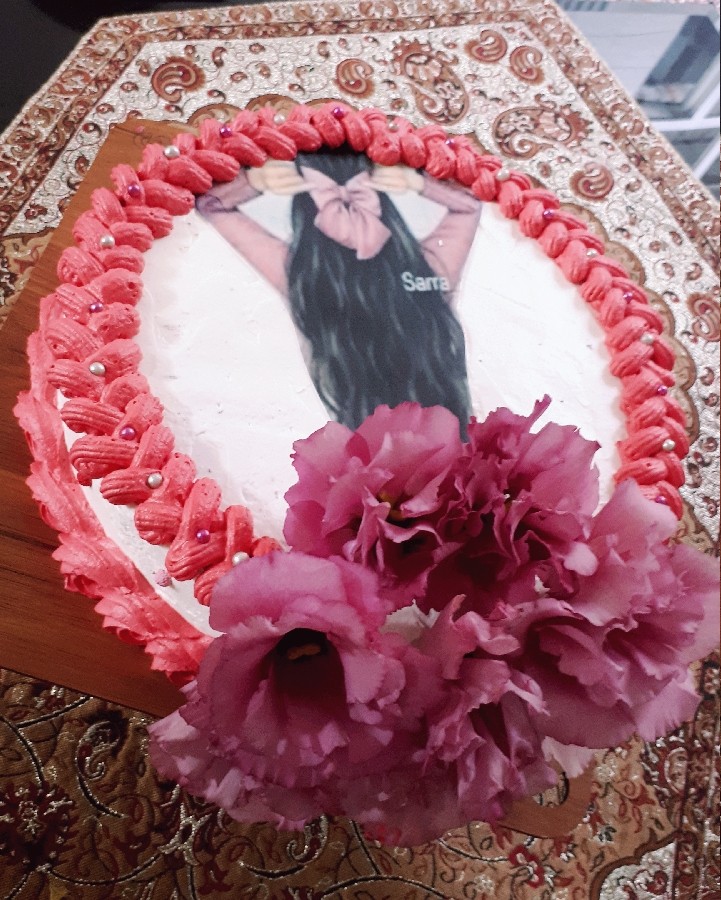 کیک روز دختر برای دختر گلم