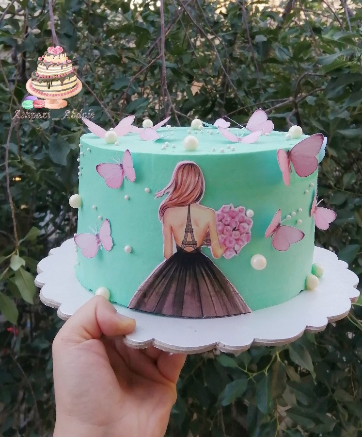 عکس کیک دخترانه 